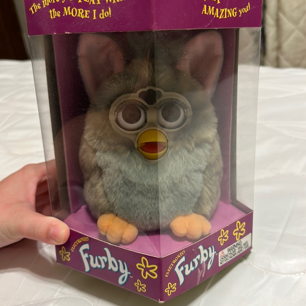 vintage Furby never opened.